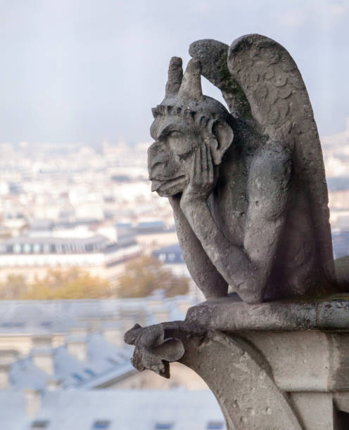 istock Chimera on Notre Dame de Paris 2192262912