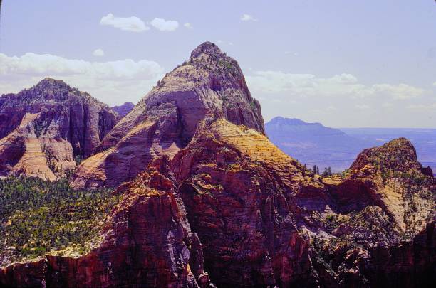 istock Zion National Park Utah June 1983.  Observation Point Trail. 2192267490
