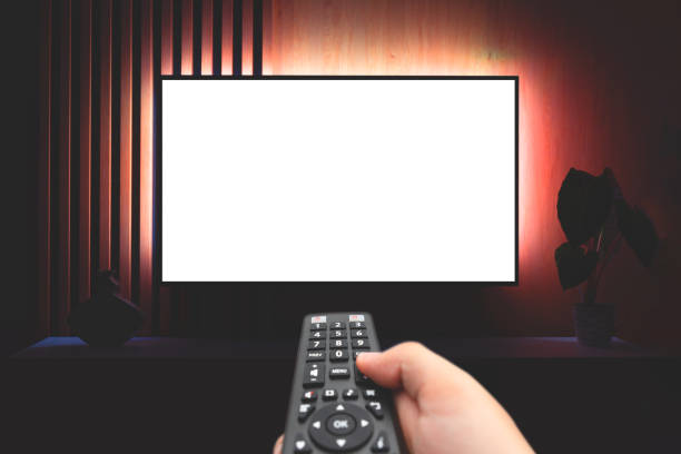 istock Modern living room interior with blank smart TV. 2192272818