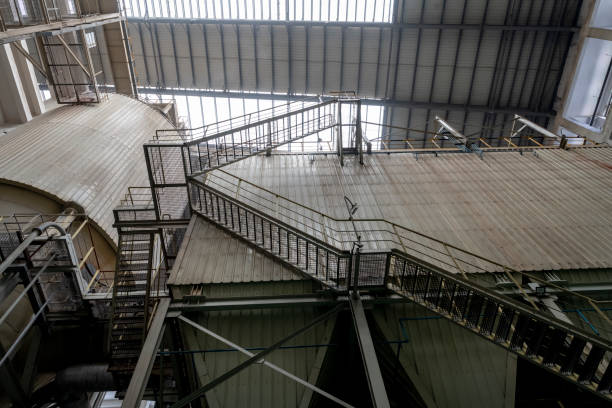 Garbage incineration power plant building