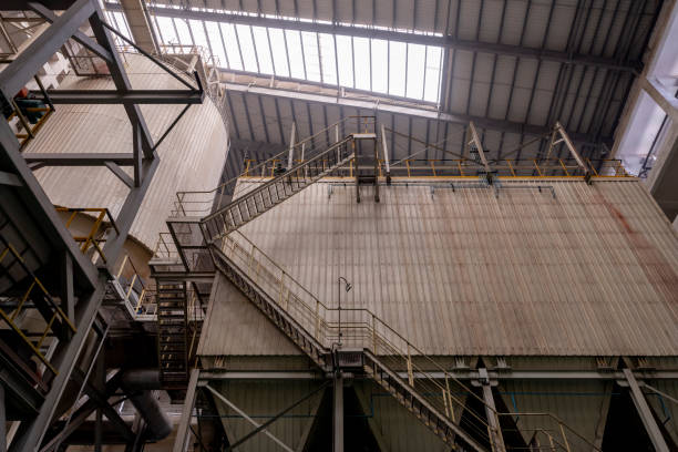 Garbage and renewable energy factory building