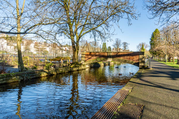 istock Footpath along Tavistock Canal 2192282895