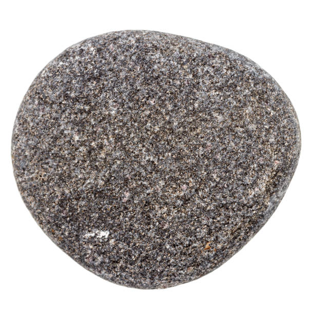 istock Top view of single black pebble 2192287389