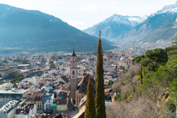 istock View from  Pulverturm/ Tappeinerweg above Merano 2192288262