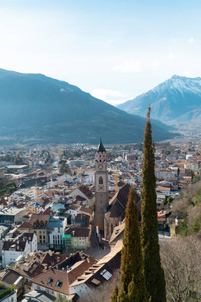 istock View from  Pulverturm/ Tappeinerweg above Merano 2192288265