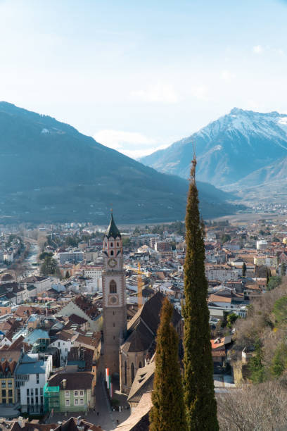 istock View from  Pulverturm/ Tappeinerweg above Merano 2192288282