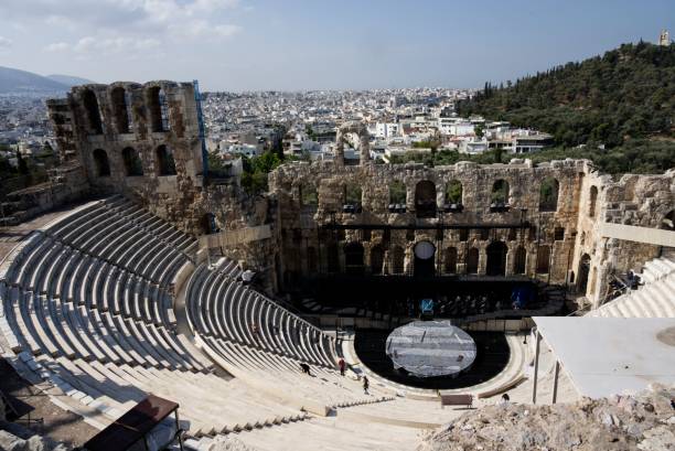 istock Ancient Odeon of Herodes Atticus in Athens, Greece 2192296117
