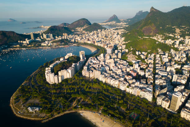 istock Flamengo and Botafogo Aerial View 2192296749