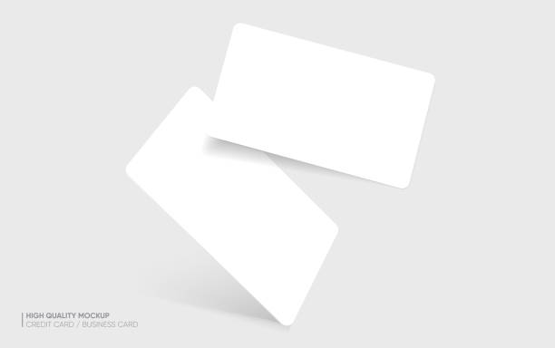 istock High quality vector business card mockup for your design template. Blank empty credit card or business card template. 2192298563