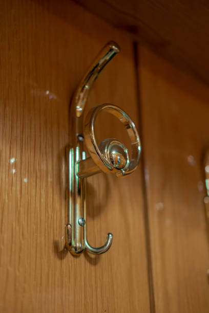 istock Antique hanger in gold color 2192299623