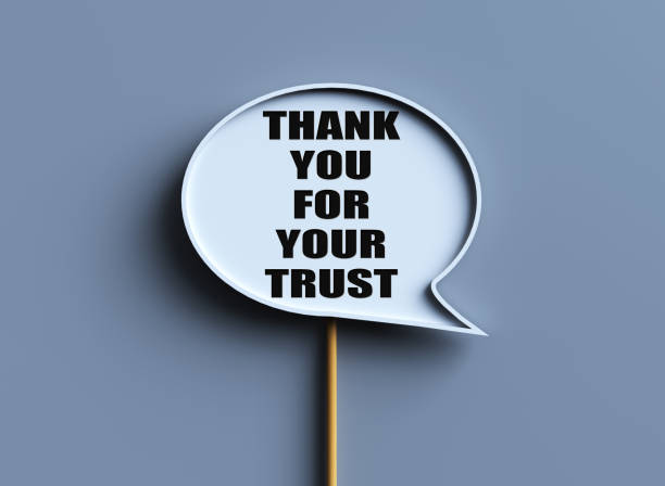 istock Thank you for your trust. 2192301018