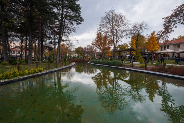 Turkey's first mass housing project, Saraçoğlu Neighborhood in Kızılay, was renovated by the Ministry of Environment, Urbanization and Climate Change, faithfully preserving its historical texture. 11/18/2024 - Kızılay, Ankara, Türkiye