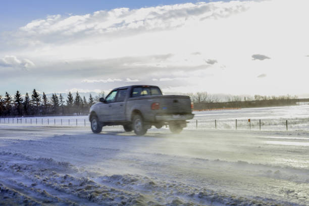 istock Alberta Prairies Winter Snow, Ice and Wind 2192309381