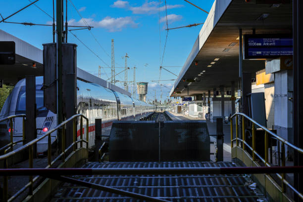 istock ICE high-speed train in Altona station, Hamburg. 2192310495