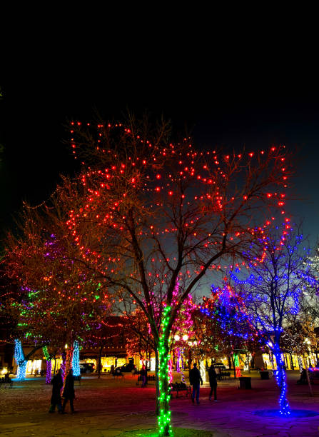 istock Santa Fe, NM: Historic Plaza Lit Up for Christmas 2192314537