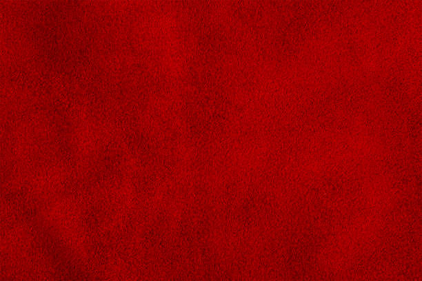 istock Red suede macro photo as background. 2192315656