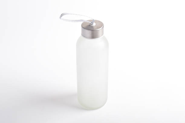 istock Glass sport water bottle 2192320710