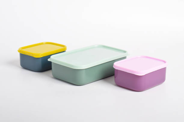 istock Colorful Lunch Boxes, Plastic food containers 2192320790
