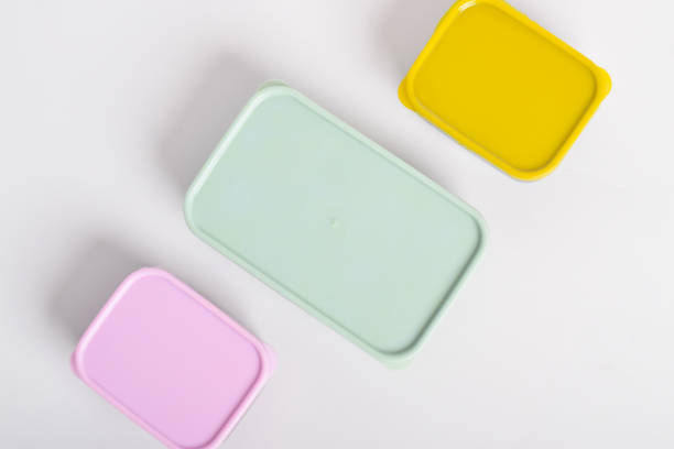 istock Colorful Lunch Boxes, Plastic food containers 2192320797