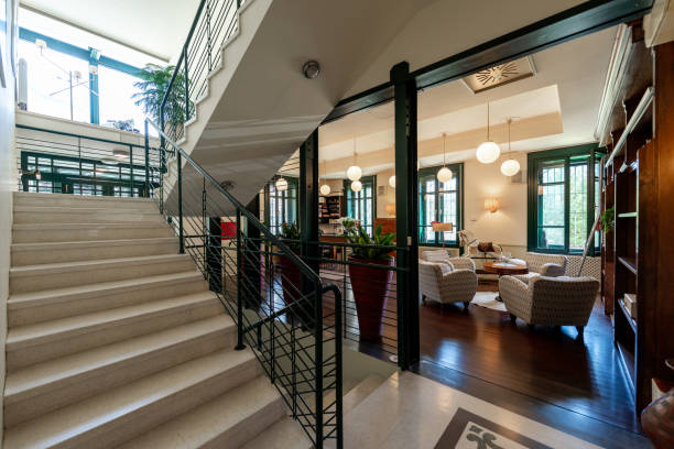 istock Vintage Boutique Hotel Interior Exuding Comfort 2192324017