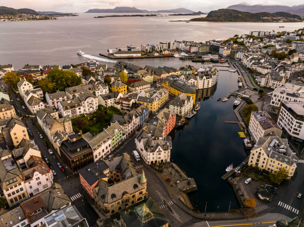istock Alesund city, Norway 2192327016