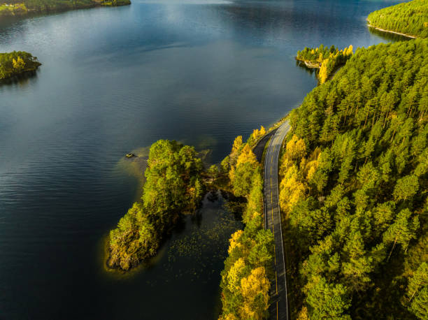 istock Beautiful scenic road in Norway 2192328095