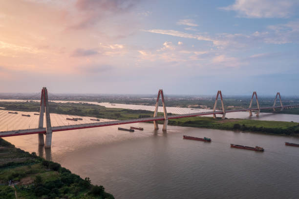 istock Nhat Tan bridge crossing Red River in Hanoi, Vietnam 2192328187