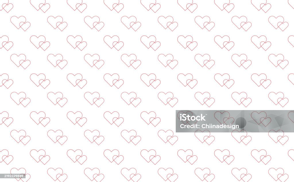 Heart Title Pattern Heart Background Pattern Swatch Stock Illustration - Download Image Now ...