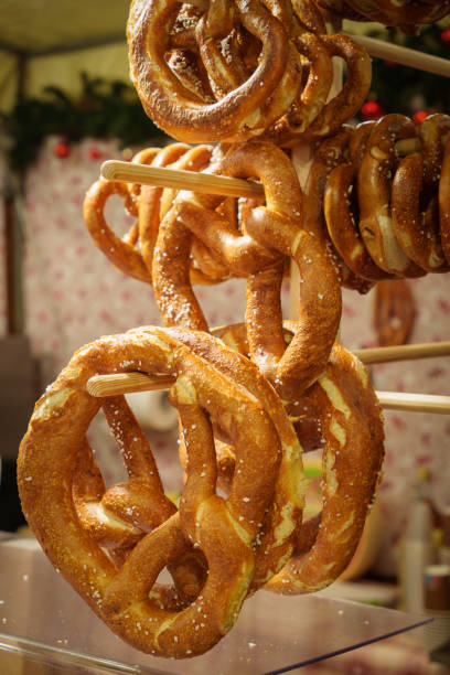 istock Pretzel in Florence Christmas market 2192331792