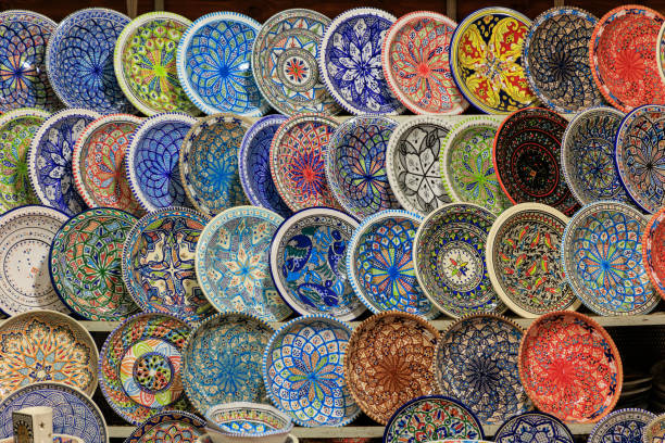 istock Plates in Florence Christmas market 2192331815