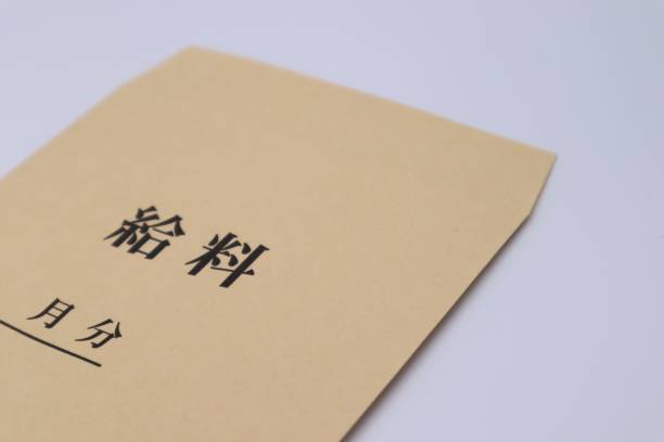 istock Close-up of salary bag 2192336219