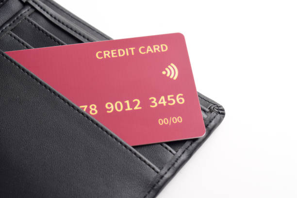 istock Credit cards in wallet 2192336332