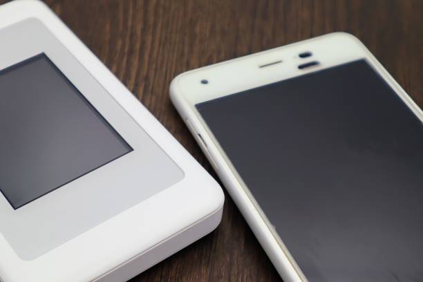 Pocket Wi-Fi and smartphone photos