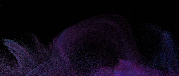istock A dark background with a purple cloud of dust 2192351509