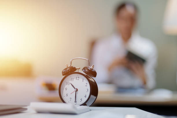 istock Young adorable Asian businesswoman working with work document during the night, working overtime at night. 2192355897