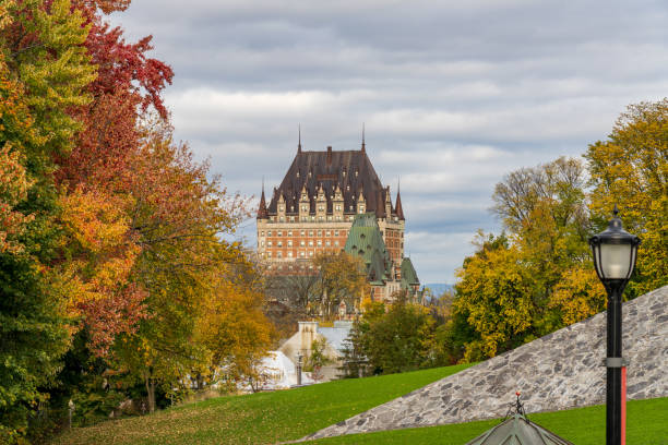 istock Old Quebec city town in fall. 2192356009
