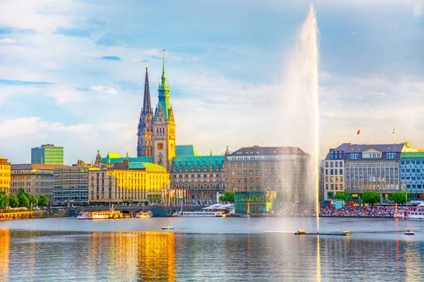 istock Binnenalster Lake, Hamburg 2192356726