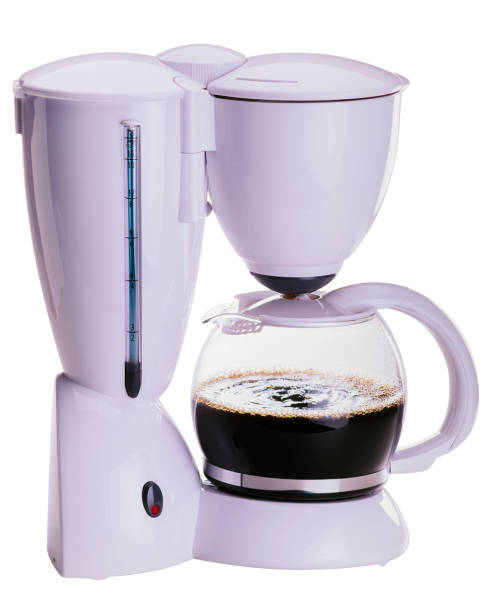 istock white electric coffee maker preparing coffee on white background cropped with path 2192373275