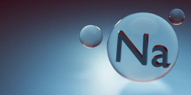 istock Natrium. Chemicals, micro and macronutrients. Periodic table of Mendeleev. Microelements necessary for humans. 3d render. 2192374569