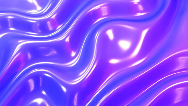 istock Purple blue plastic shiny background, latex glossy foil texture pattern wallpaper.. 2192376067