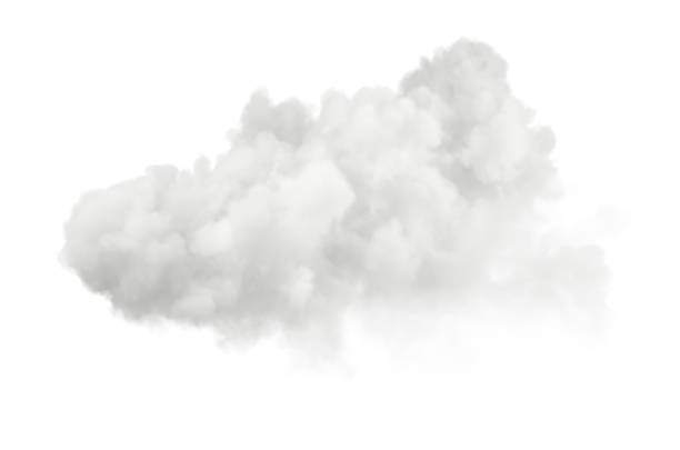 istock Daytime white clouds cut out white backgrounds 3d illustration 2192383273