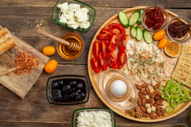 istock Butter Board in Turkish Tradition and Breakfast Culture 2192390248