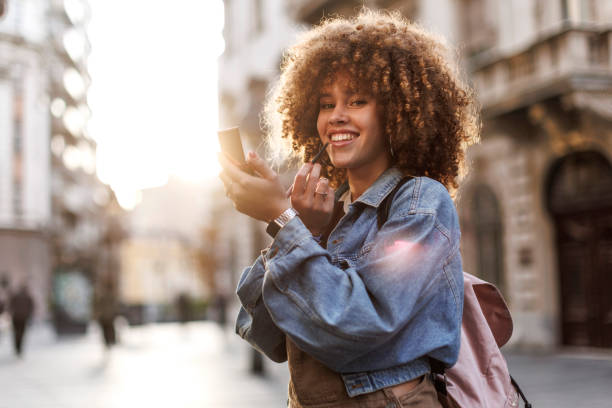 istock Stylish city girl 2192395602