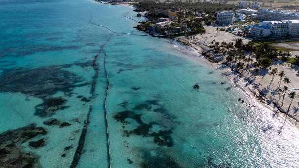 istock Aerial view of Juanillo Beach, Cap Cana. 2192401191