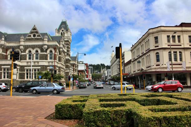 istock Anzac Square in Dunedin, New Zealand 2192408265