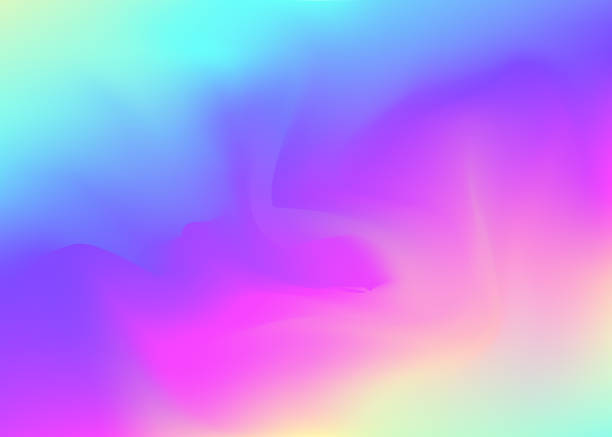 istock Holographic Texture. Fantasy Cover. Liquid Card. Blur Image. Neon Holography Brochure. Violet Pop Gradient. Abstract Background. Hologram Background. Pink Holographic Texture 2192408853