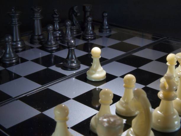 istock Game of chess. Artistic photography. 2192409542