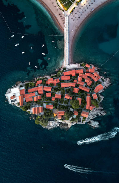 istock Sveti Stefan - Montenegro 2192418590
