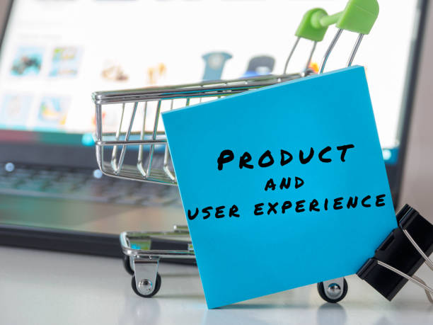 istock Product and user experience text title sticker shopping commerce marketing 2192423767