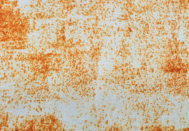 istock Empty rusty corrosion and oxidized background. Grunge rusted metal texture 2192429861